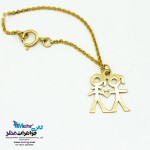 آویز ساعت طلا طرح عاشقانه - قلب