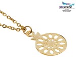 آویز ساعت طلا طرح انار