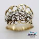 انگشتر جواهر - طرح پنجره ای