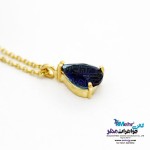 آویز ساعت طلا - طرح اشک