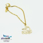 آویز ساعت طلا - طرح مشاغل