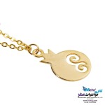 آویز ساعت طلا - طرح انار
