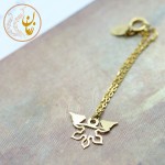 آویز ساعت طلا - طرح سنتی