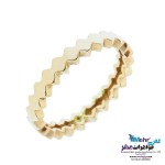انگشتر طلا - طرح لانه زنبوری