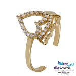 انگشتر طلا - طرح قلب