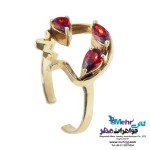 انگشتر طلا - طرح انار