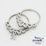 انگشتر طلا - طرح حلقه پشت حلقه