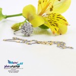 انگشتر جواهر - طرح فلاور