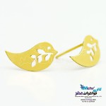گوشواره طلا - طرح پرنده