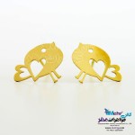 گوشواره طلا - طرح جوجه