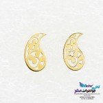 گوشواره طلا -  طرح بته جقه
