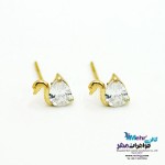 گوشواره طلا - طرح قو