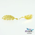 گوشواره طلا - طرح پر