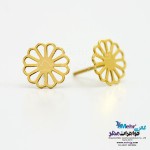 گوشواره طلا - طرح گل