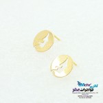 گوشواره طلا - طرح رخ