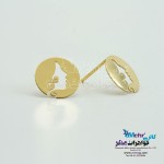 گوشواره طلا - طرح رخ