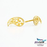 گوشواره طلا - طرح بته جقه