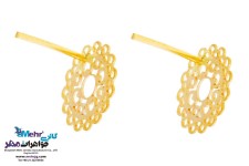 گوشواره طلا - طرح هندسی