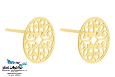 گوشواره طلا - طرح اسلیمی