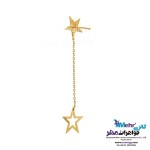 گوشواره طلا - طرح ستاره