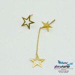 گوشواره طلا - طرح ستاره
