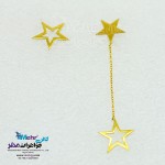 گوشواره طلا - طرح ستاره