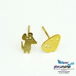 گوشواره طلا - طرح فانتزی