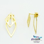 گوشواره طلا - طرح هندسی