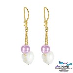 گوشواره طلا - طرح صدف