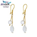 گوشواره طلا - طرح صدف