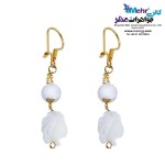 گوشواره طلا - طرح صدف