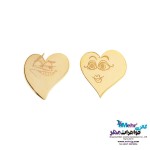 گوشواره طلا - طرح قلب