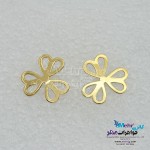 گوشواره طلا - طرح گل
