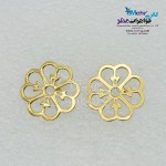 گوشواره طلا - طرح گل