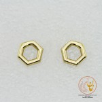 گوشواره طلا - طرح هندسی