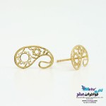 گوشواره طلا - طرح بته جقه