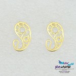 گوشواره طلا - طرح بته جقه
