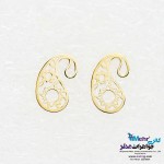 گوشواره طلا - طرح بته جقه