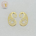 گوشواره طلا - طرح بته جقه