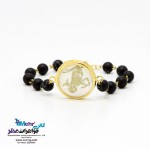 دستبند طلا و سنگ - ماه تولد دی