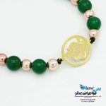 دستبند طلا و سنگ - ماه تولد اردیبهشت