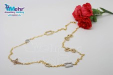 گردنبند طلا - طرح پروانه
