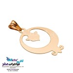 آویز طلا - طرح انار