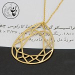 گردنبند طلا - طرح قطره