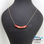 گردنبند طلا - طرح ساکورا