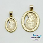 آویز طلا - طرح وان یکاد