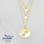 گردنبند طلا - طرح قلب