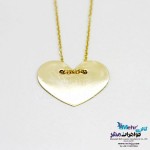 گردنبند طلا - طرح قلب