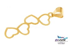 آویز طلا - طرح قلب