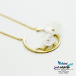 گردنبند طلا - صدف گل